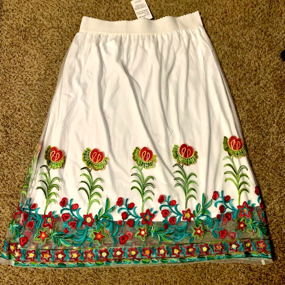 Beautiful Embroidered Skirt